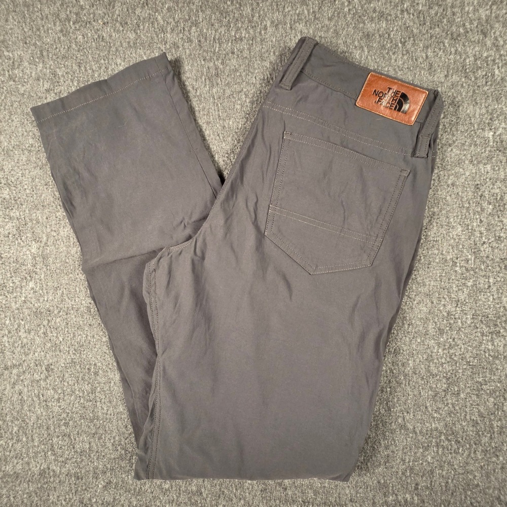 The North Face Motion Pants Mens 32 Charcoal Grey Nylon NF0A3BE3 Hiking Travel